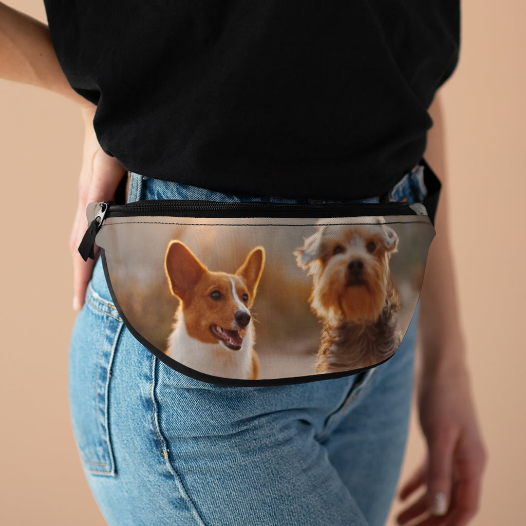 Dog Couple Fanny Pack