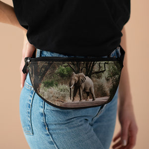 White Elephant Fanny Pack