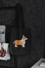 Load image into Gallery viewer, Side Corgi Tote Bag
