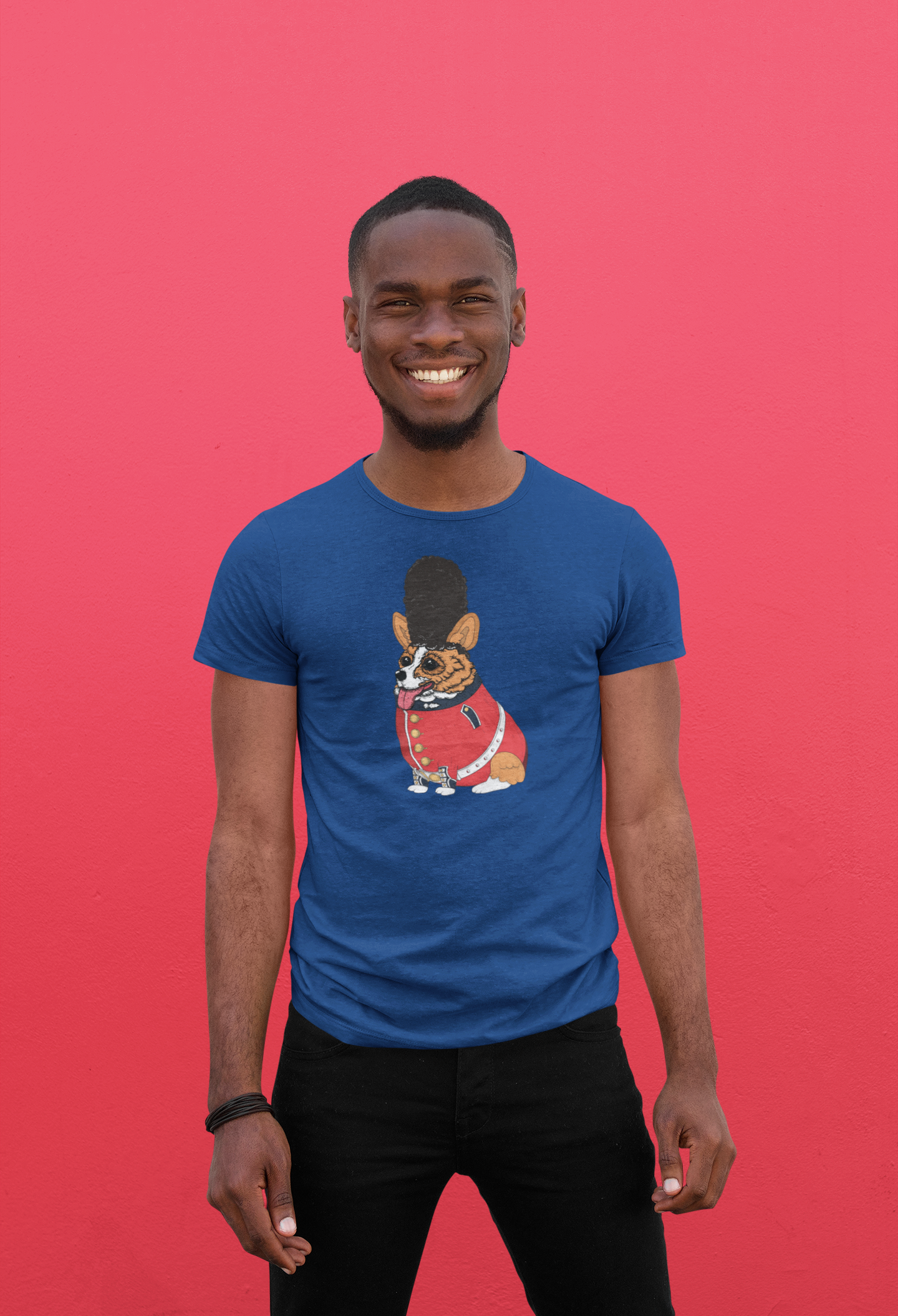 Corgi At Service Short-Sleeve Unisex T-Shirt