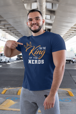 Load image into Gallery viewer, I&#39;m The King Of The Nerds Short-Sleeve Unisex T-Shirt
