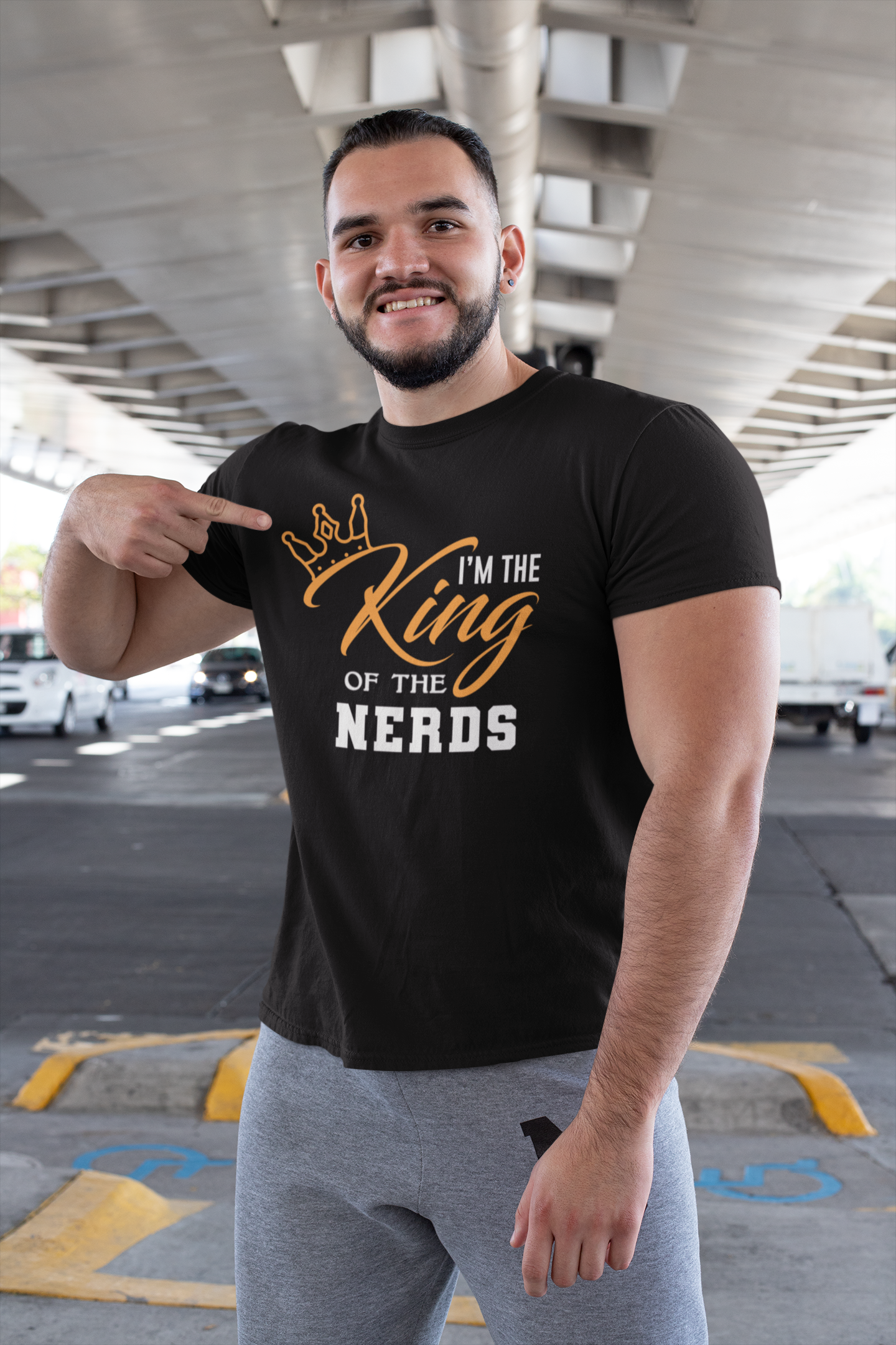 I'm The King Of The Nerds Short-Sleeve Unisex T-Shirt