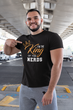 Load image into Gallery viewer, I&#39;m The King Of The Nerds Short-Sleeve Unisex T-Shirt
