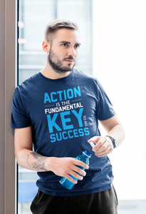 Action Is The Fundamental Key To All Success Short-Sleeve Unisex T-Shirt