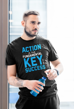 Load image into Gallery viewer, Action Is The Fundamental Key To All Success Short-Sleeve Unisex T-Shirt
