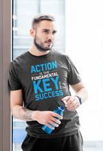 Load image into Gallery viewer, Action Is The Fundamental Key To All Success Short-Sleeve Unisex T-Shirt
