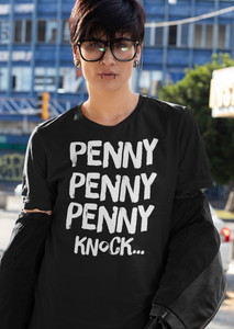 Penny Penny Penny Knock ... Short-Sleeve Unisex T-Shirt